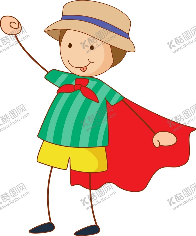 编号：73592809141356048049【酷图网】源文件下载-矢量卡通男孩