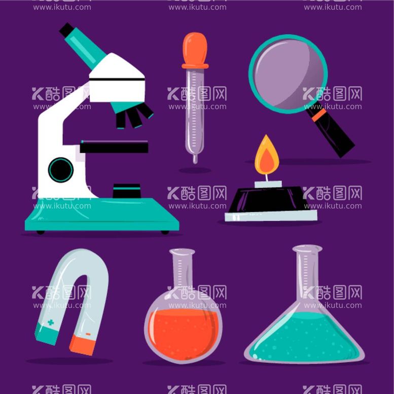 编号：46216512041124319543【酷图网】源文件下载-实验器材