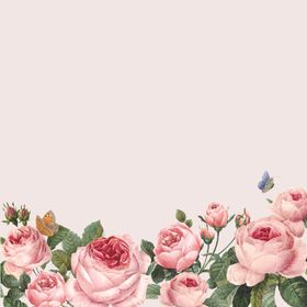 水彩花卉插画壁纸图案朵包装图案