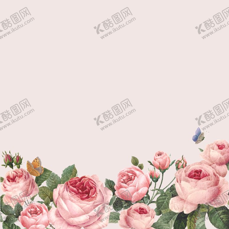 编号：41879004242348412813【酷图网】源文件下载-水彩花卉插画