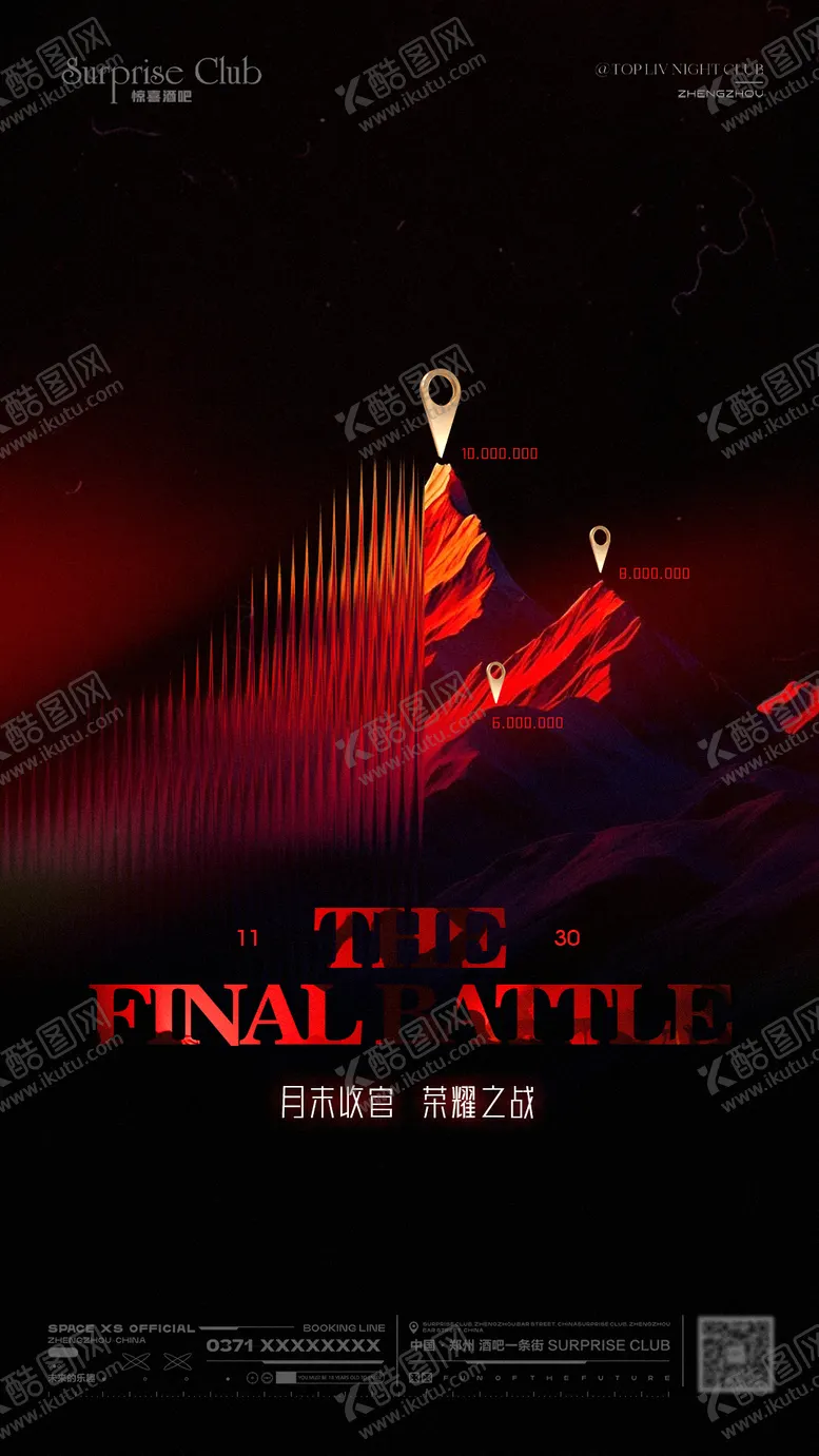 编号：83373011302029383429【酷图网】源文件下载-酒吧收官之战业绩