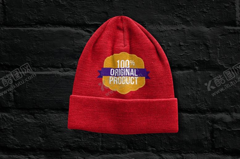 编号：88780609241340068597【酷图网】源文件下载-针织帽子样机