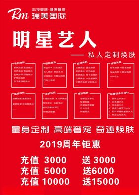 美容展板海报