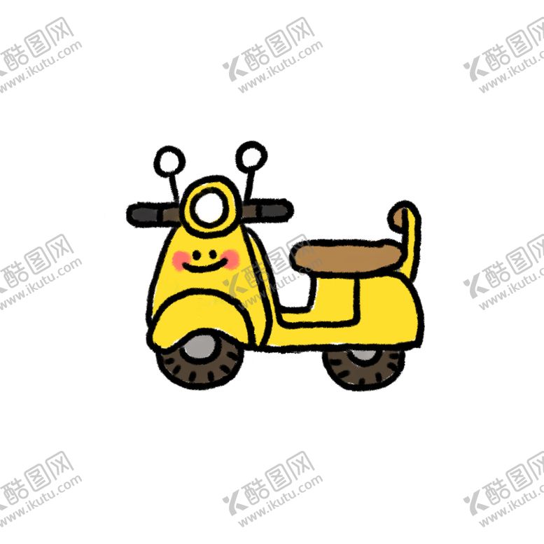 编号：22482802240653307450【酷图网】源文件下载-电动车透明素材