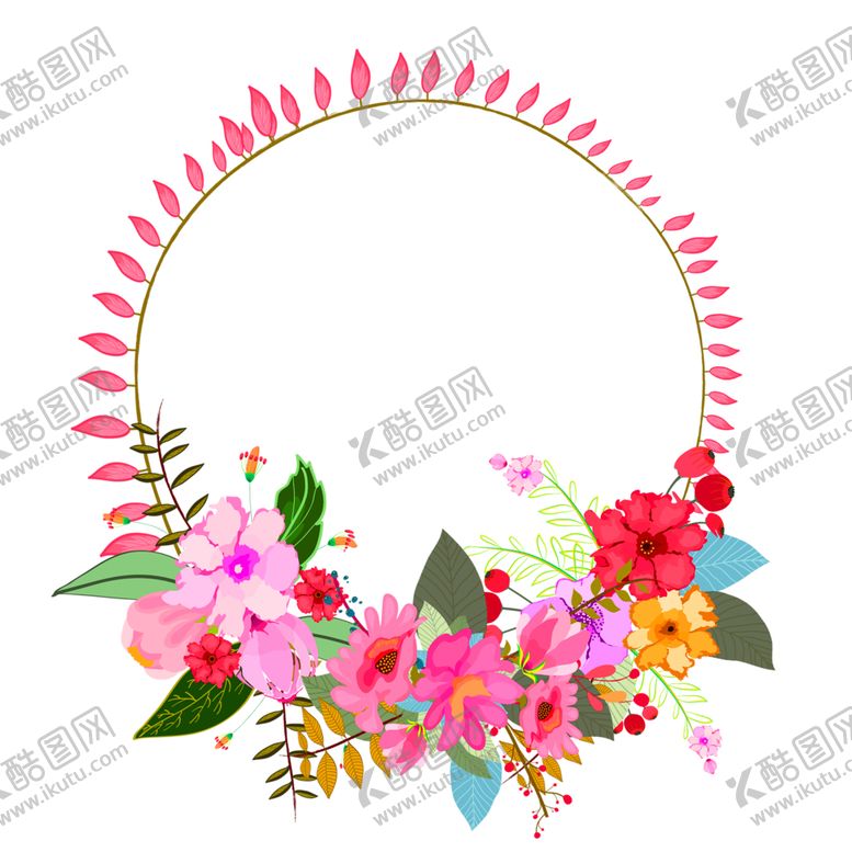 编号：66571510170734022519【酷图网】源文件下载-鲜花装饰