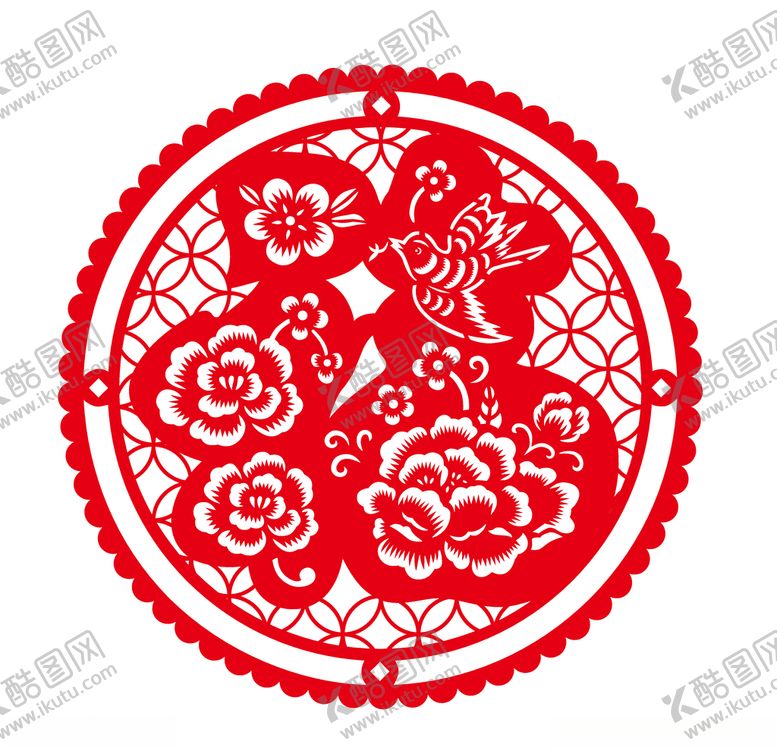 编号：81733209222300592193【酷图网】源文件下载-雕刻窗花镂空