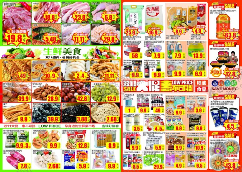 编号：49960104131225081706【酷图网】源文件下载-多样美食海报展示