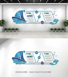 企业文化墙公司历程员工风采贴简介