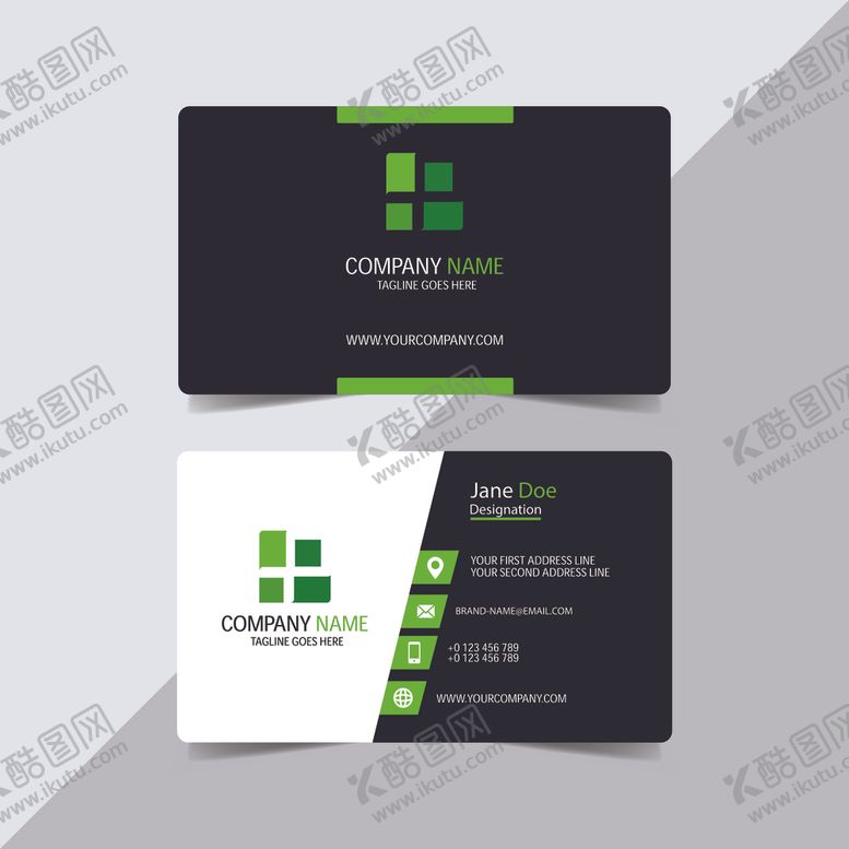 编号：43764010082139207656【酷图网】源文件下载-个性名片