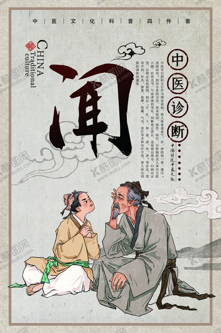 编号：40035109221639425871【酷图网】源文件下载-传统医术科普海报