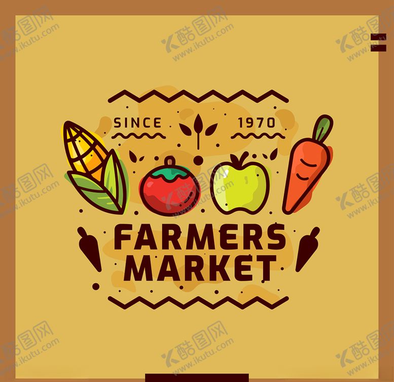 编号：33456209290426479836【酷图网】源文件下载-农贸市场矢量图