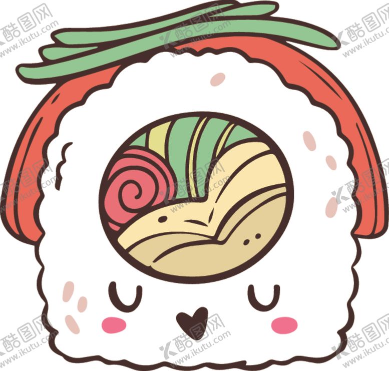 编号：84458309102039078515【酷图网】源文件下载-卡哇伊美食