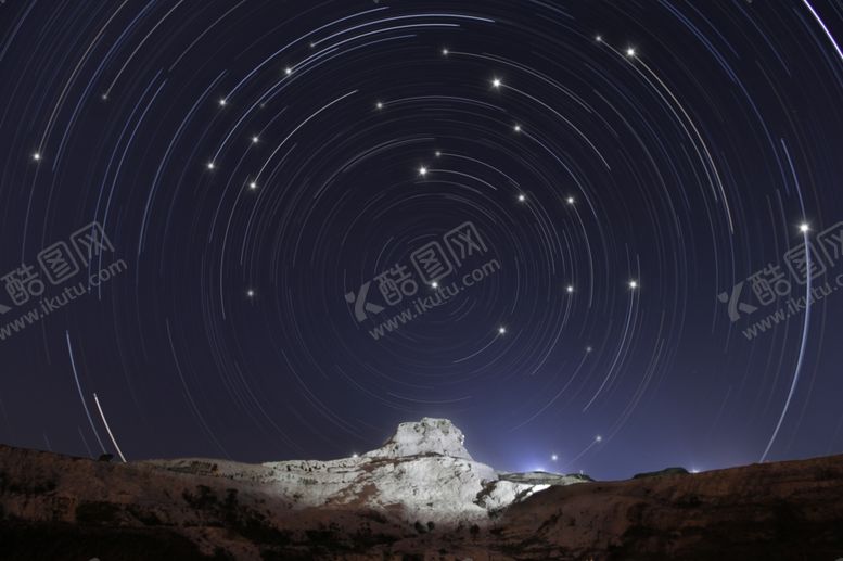 编号：45369209261702499731【酷图网】源文件下载-星空旋转图