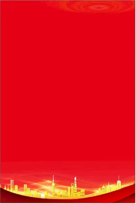 红色背景