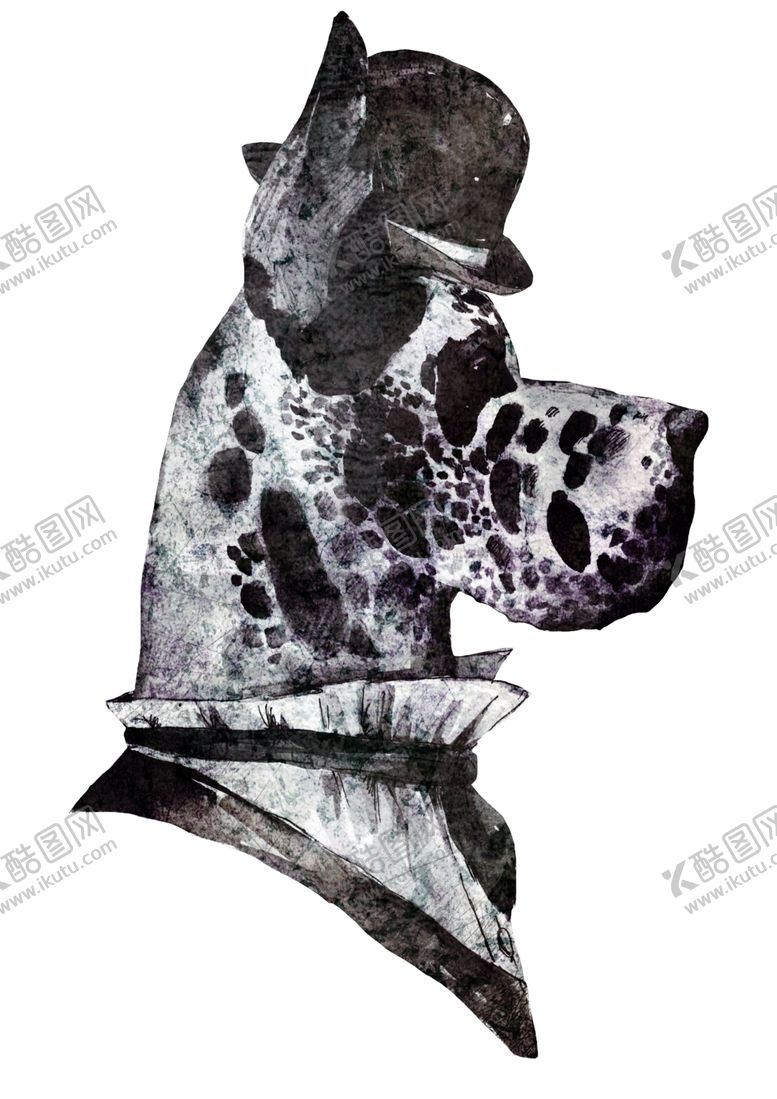 编号：52211002021938299702【酷图网】源文件下载-手绘狗子