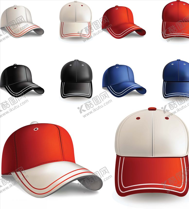 编号：19439810120350284578【酷图网】源文件下载-矢量帽子