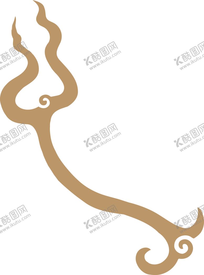 编号：54009301271251164980【酷图网】源文件下载-火纹古火图案 