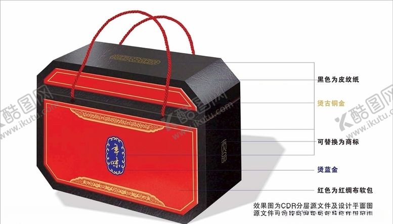 编号：78405009210540146223【酷图网】源文件下载-年货包装礼盒