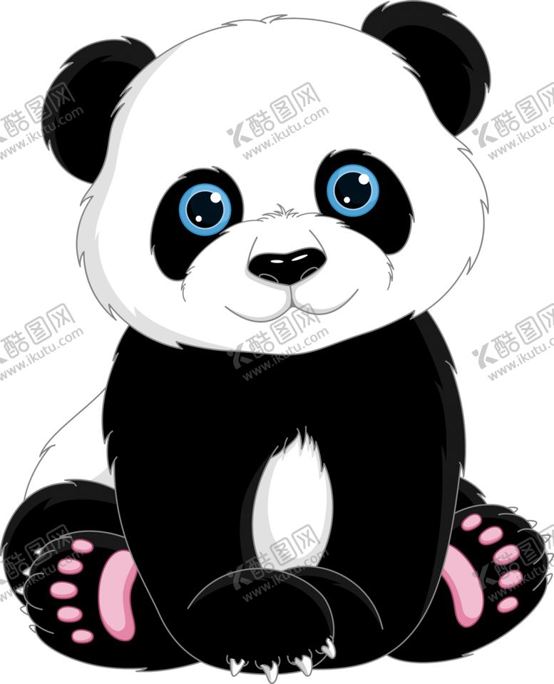 编号：95018410050442485981【酷图网】源文件下载-熊猫插画卡通合成海报素材