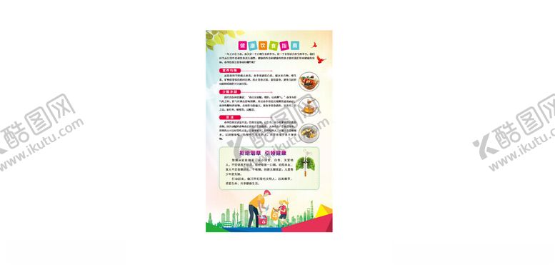 编号：59341411191822222840【酷图网】源文件下载-健康饮食指南海报展板