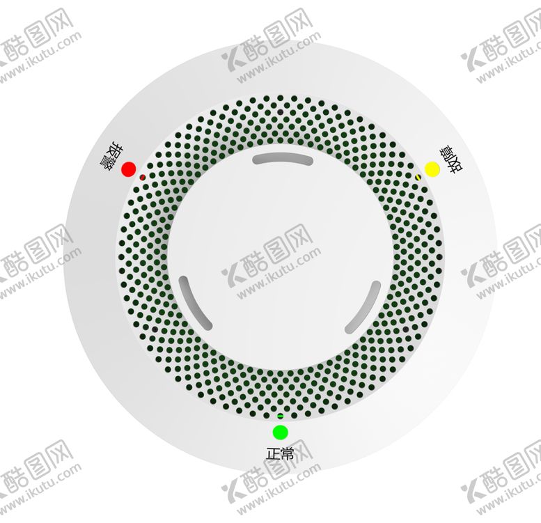编号：28687012261032374916【酷图网】源文件下载-烟感探测器