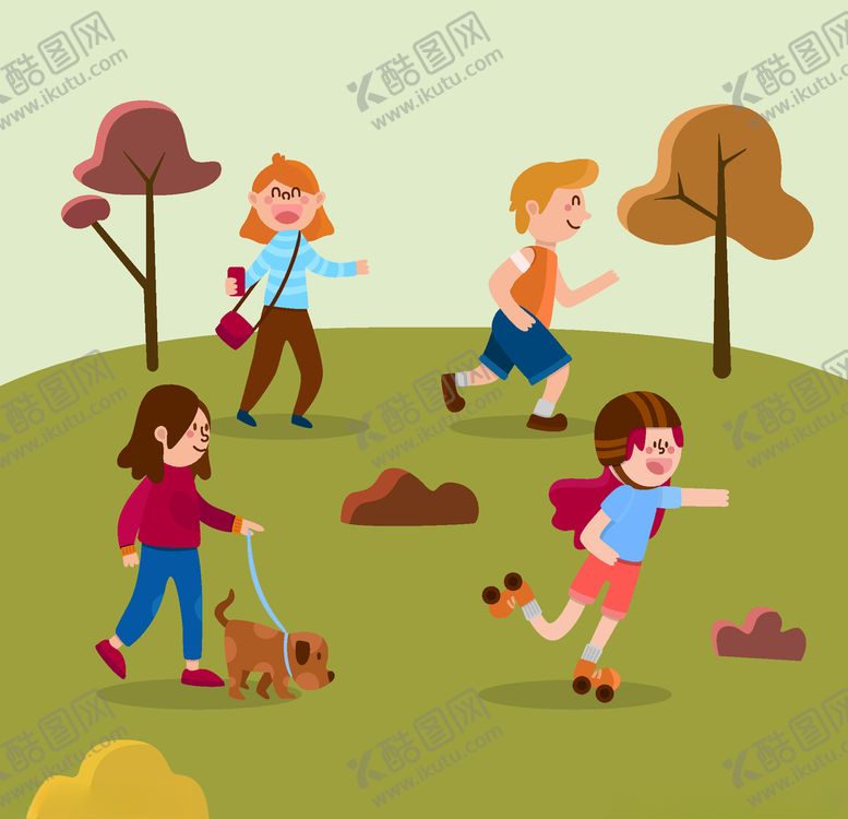编号：35088504201931083312【酷图网】源文件下载-公园活动