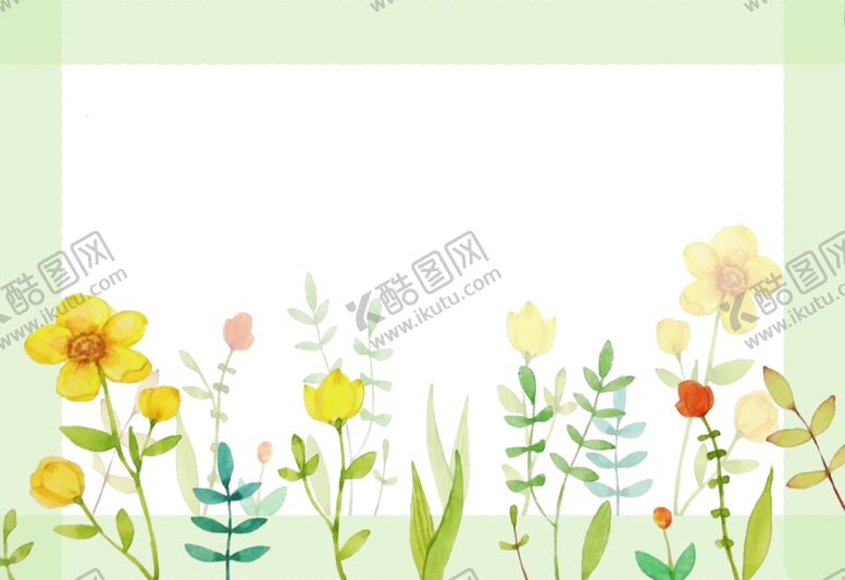 编号：62645303141540088421【酷图网】源文件下载-花卉插画背景素材图