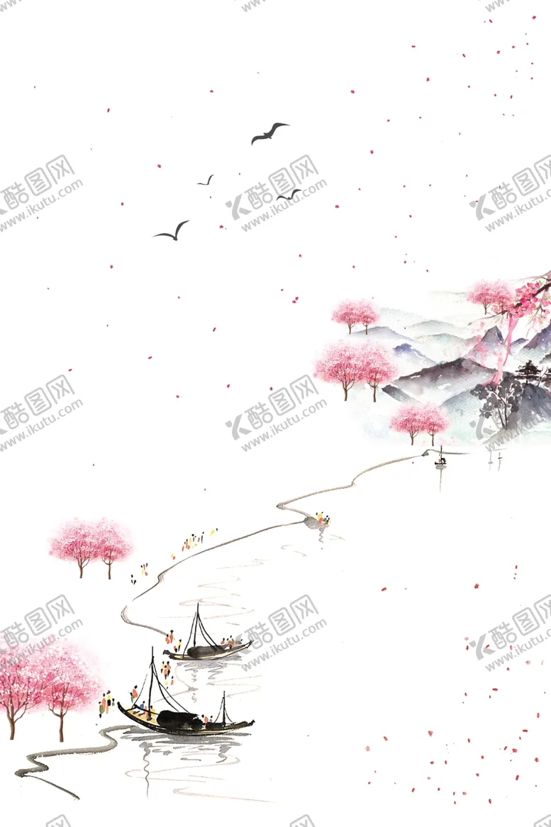 编号：56481209110110514952【酷图网】源文件下载-水墨背景