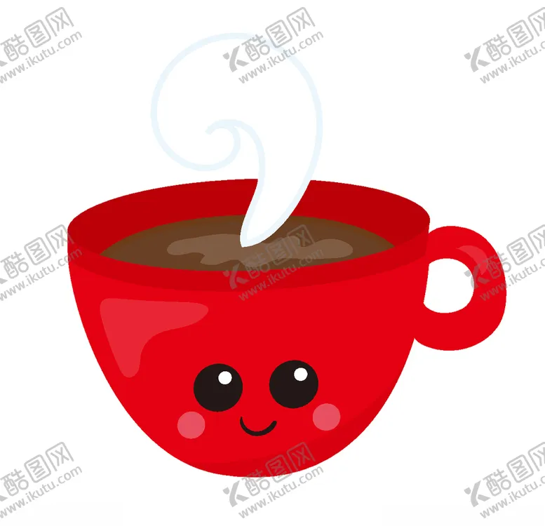 编号：98477407020121188716【酷图网】源文件下载-咖啡杯卡通形象AI矢量图设计