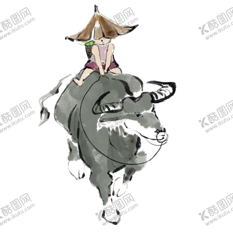 编号：46338007141444119434【酷图网】源文件下载-牧童素材