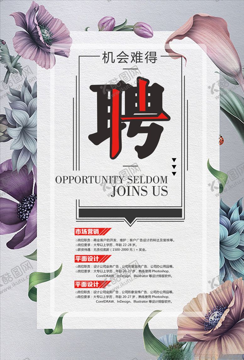 编号：61330407041626527605【酷图网】源文件下载-招聘