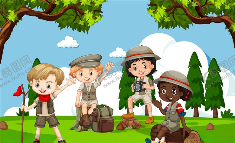 编号：37442510082245158821【酷图网】源文件下载-卡通人物