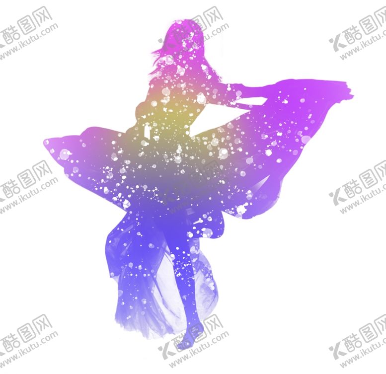 编号：95614705100737043943【酷图网】源文件下载-跳舞剪影