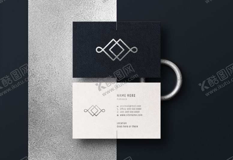 编号：87447009220829157748【酷图网】源文件下载-名片样机