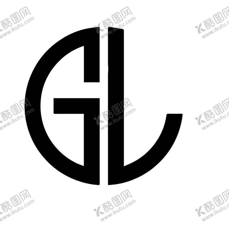 编号：35090104191745369134【酷图网】源文件下载-字母GL素材