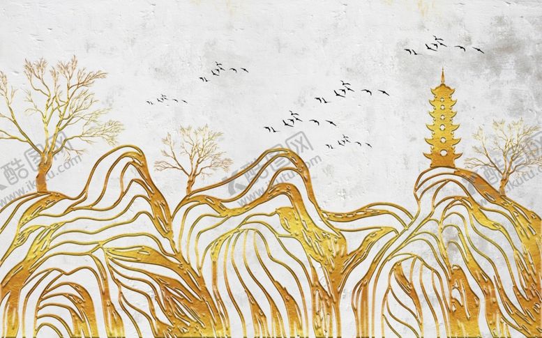 编号：20321209192217433522【酷图网】源文件下载-轻奢装饰画