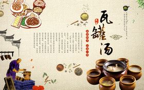 瓦罐汤展板