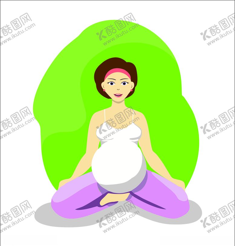 编号：51513209101310465396【酷图网】源文件下载-孕妇瑜伽