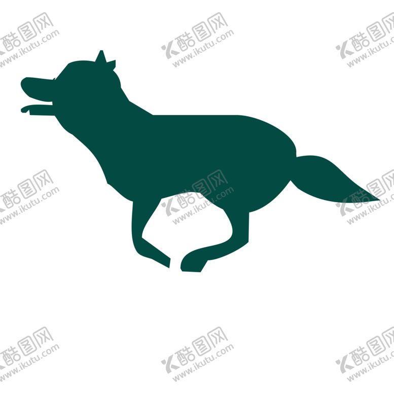 编号：53322105062152599224【酷图网】源文件下载-动物剪影