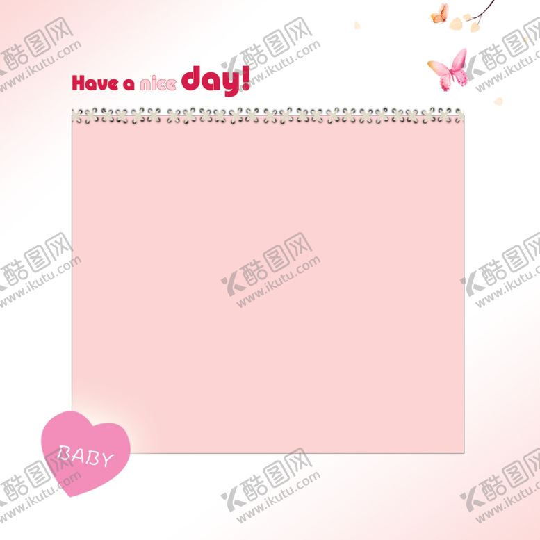 编号：52429006302213565423【酷图网】源文件下载-儿童相册模板边框