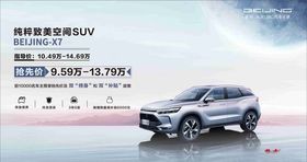BMW X7宣传海报
