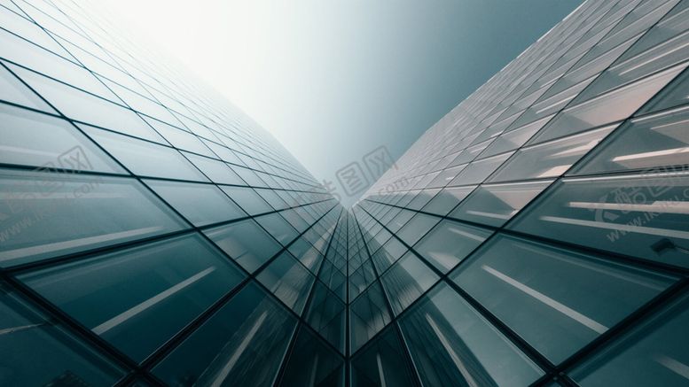 编号：66082001202023452508【酷图网】源文件下载-黑白仰视高楼空间背景