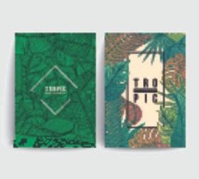 绿色植物产品海报