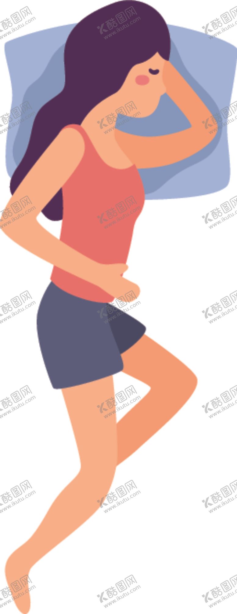 编号：94649704181843486108【酷图网】源文件下载-睡觉姿势