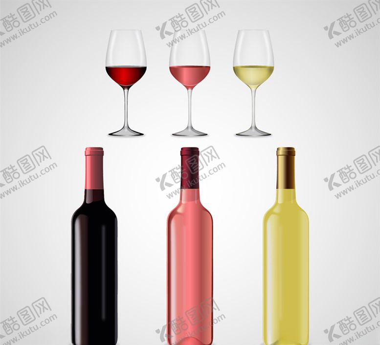 编号：31547109251427053824【酷图网】源文件下载-矢量酒瓶酒杯