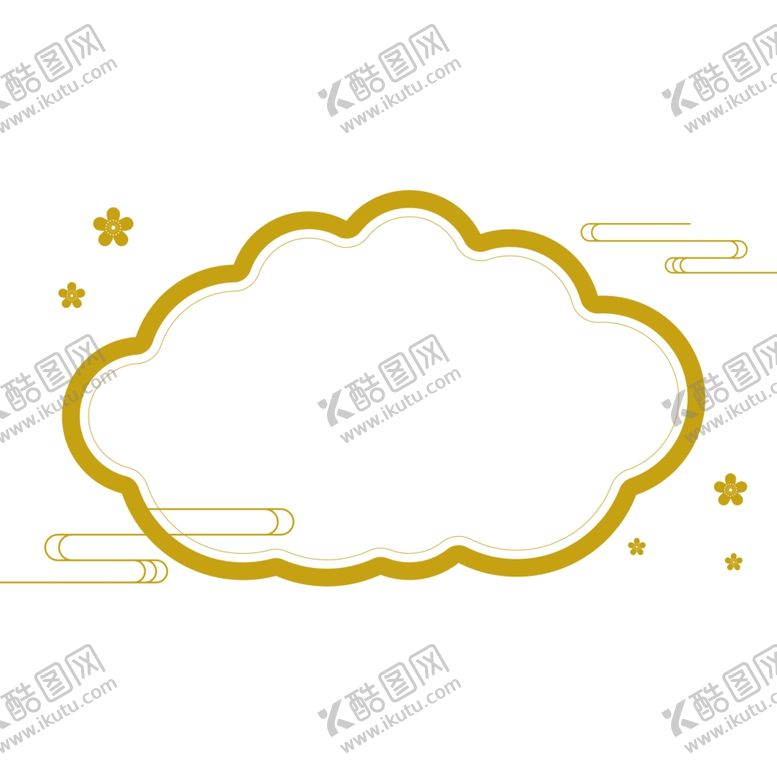 编号：11881907061430357617【酷图网】源文件下载-卡通边框云图标