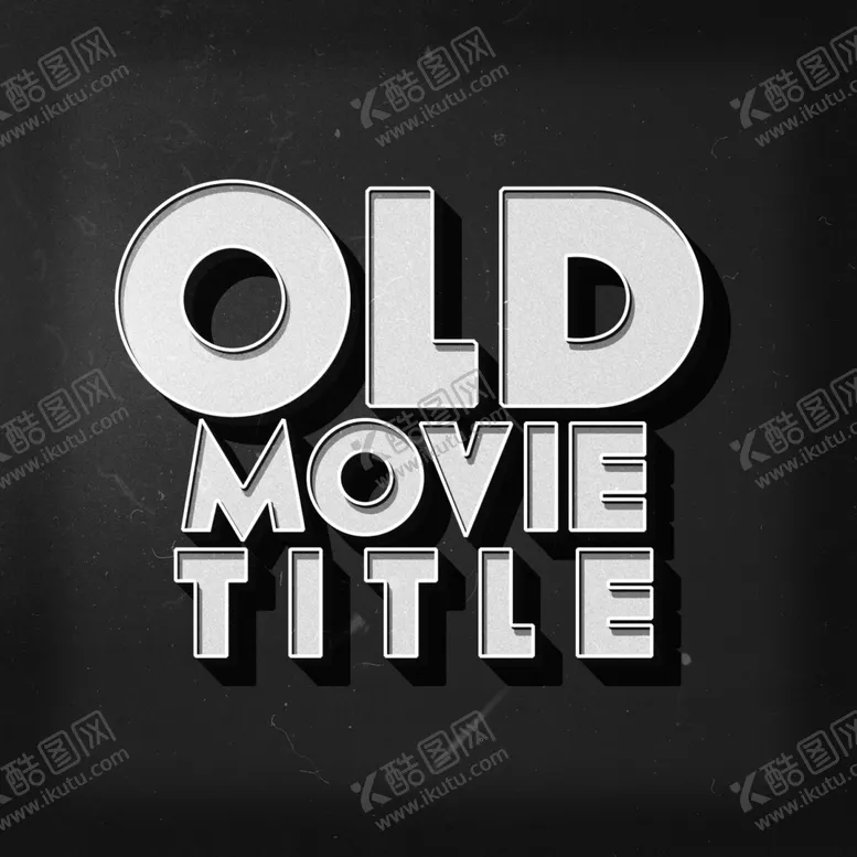 编号：69252809190309072650【酷图网】源文件下载-立体字效果