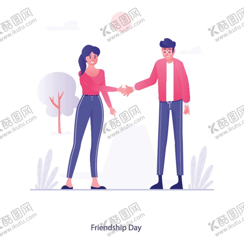编号：49796104061738513885【酷图网】源文件下载-人物插画