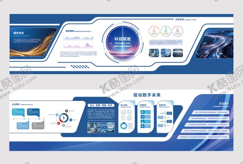 编号：91215804041948358355【酷图网】源文件下载-展厅企业文化墙