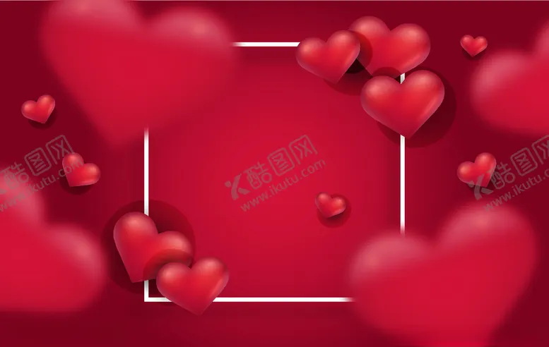 编号：58441206260424084777【酷图网】源文件下载-爱心背景